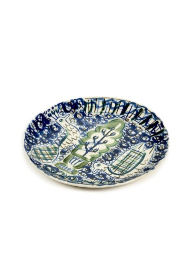 Serax - Bela Silva - SCHAAL N°1 BLAUW/GROEN JAPANESE KIMONOS