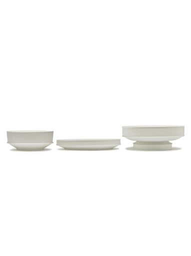 Serax - Kelly Wearstler - RAISED KOM XL ALABASTER DUNE