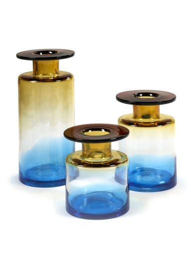 Serax - Marie Michielssen - VAAS S BLAUW/AMBER WIND & FIRE