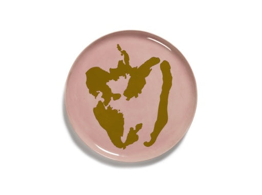 Serax - Ottolenghi - SERVEERBORD ROZE PAPRIKA GOUD FEAST