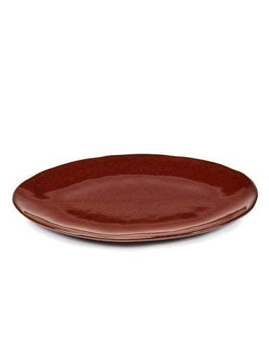 Serax - Marie Michielssen - OVALEN BORD VENETIAN RED LA MÈRE