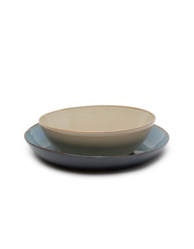 Serax - Anita Le Grelle - SERVEERSCHAAL DARK BLUE/SMOKY BLUE