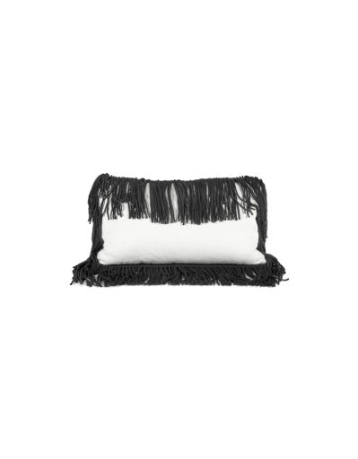 EXTRA CUSHION WHITE BLACK FROU
