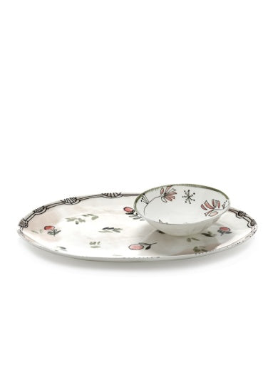 Serax - Marni - OVALEN BORD °2 S MIRTILLO NUDE MF