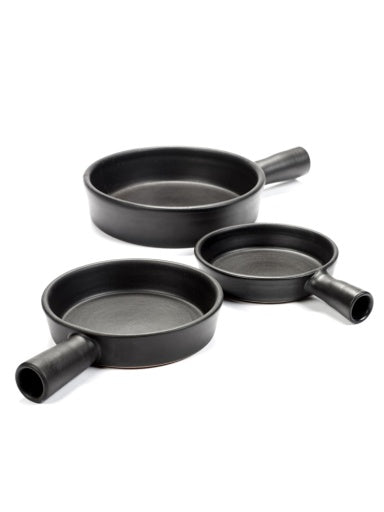 Serax - Sergio Herman - KOOKPOT M ZWART SURFACE
