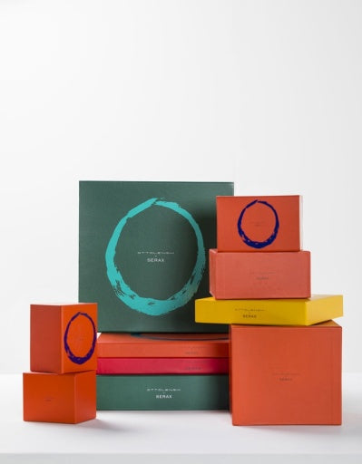 Serax - Ottolenghi - BORD L AZUUR PAPRIKA GROEN FEAST