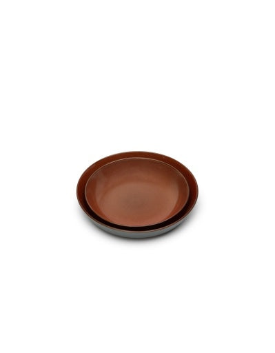 Serax - Anita Le Grelle - DIEP BORD S SMOKY BLUE/RUST