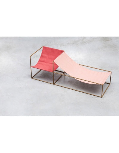 DUO SEAT MUSTARD ROOD ROZE