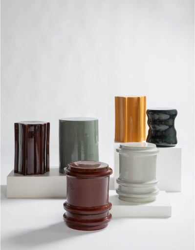 Serax - Marie Michielssen - BIJZETTAFEL 02 DARK GREEN PAWN