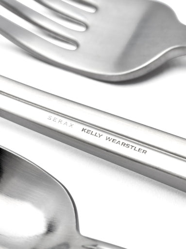 Serax - Kelly Wearstler - TAFELVORK STAINLESS DUNE