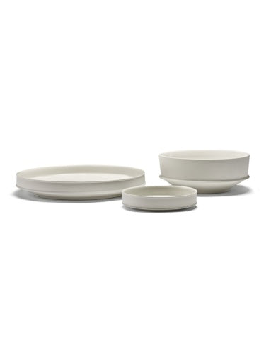 Serax - Kelly Wearstler - KOM XL LAAG ALABASTER DUNE