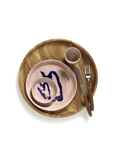 Serax - Ottolenghi - SCHOTEL S WIT STRIPES BLAUW FEAST