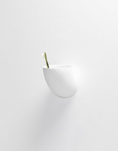 DUCT WALL HOLDER PORCELAIN WHITE