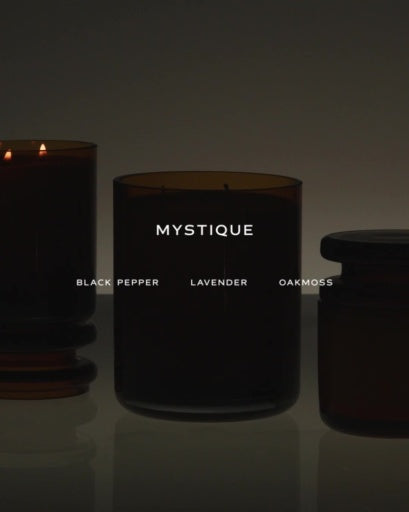 SCENTED CANDLE S AMBER MYSTIQUE