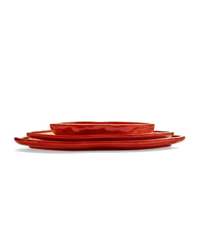 Serax - Wouters & Hendrix - SERVEERSCHAAL M ROOD