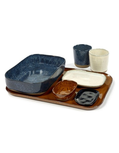 Serax - Merci - EXTRA DIEP BORD N°5 L BLAUW/GRIJS
