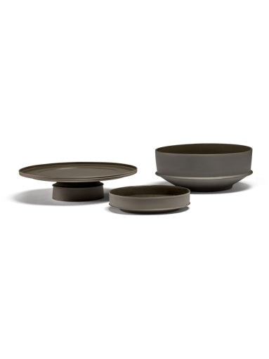 Serax - Kelly Wearstler - GEBAKSCHAAL SLATE DUNE
