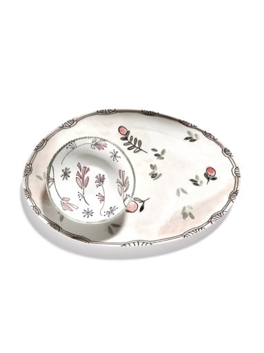Serax - Marni - OVALEN BORD °2 S MIRTILLO NUDE MF