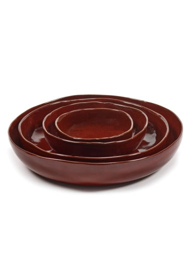 Serax - Marie Michielssen - SERVEERKOM M VENETIAN RED LA MÈRE