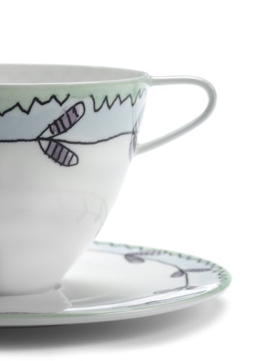 Serax - Marni - CAPPUCCINOKOP + SCHOTEL BLOSSOM MILK MF