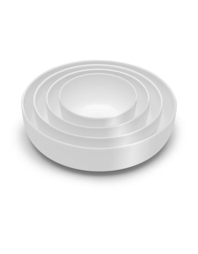 LOW BOWL S WHITE BASE