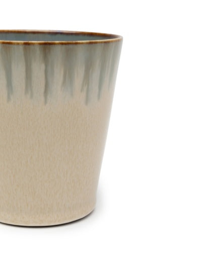 Serax - Anita Le Grelle - CONISCHE BEKER M MISTY GREY/SMOKY BLUE