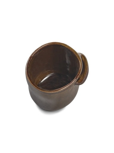 Serax - Uncharted - BEKER ZONDER HANDVAT OKER OUT OF LINES