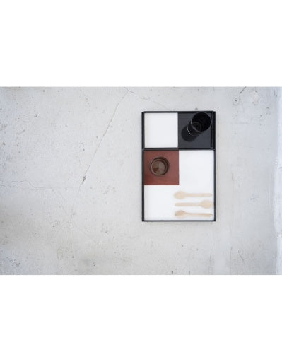 Serax - Marie Michielssen - DIENBLAD HOUT S ZWART-WIT MARIE
