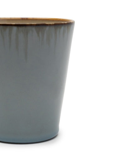 Serax - Anita Le Grelle - CONISCHE BEKER M MISTY GREY/SMOKY BLUE