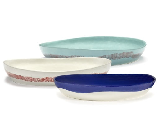 Serax - Ottolenghi - SERVEERKOM M DONKERBLAUW WIT FEAST