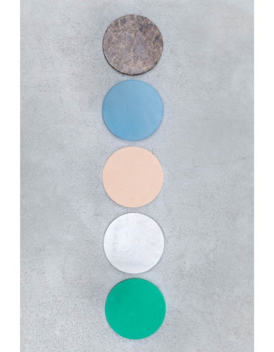 FIVE CIRCLES BR WH BL PI GR