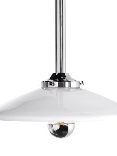 valerie_objects - muller van severen - HANGING LAMP N°5 CHROMED STEEL