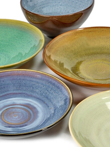 Serax - Pascale Naessens - SERVEERSCHAAL DONKERBLAUW PURE