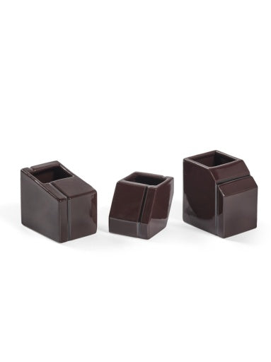 Serax - Plan C - VAAS MINI ASS/3 BORDEAUX SILOS