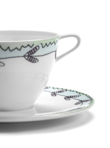 Serax - Marni - KOFFIEKOP HOOG + SCHOTEL BLOSSOM MILK MF