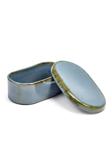 Serax - Anita Le Grelle - BOTERVLOOTJE OVAAL SMOKY BLUE