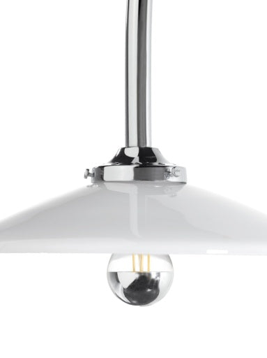 valerie_objects - muller van severen - HANGING LAMP N°3 CHROMED STEEL