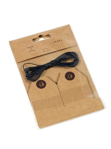 Serax - Serax - TAG & ROPE FEELING (20 TAGS) KRAFT