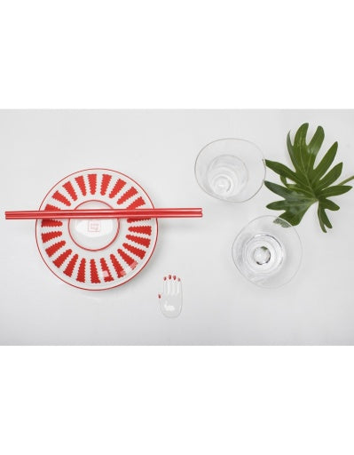 Serax - Paola Navone - EETSTOKJES + HOUDER SET/2 TABLE NOMADE