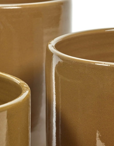 Serax - Serax - SIER POT L HONEY GLAZED SHADES
