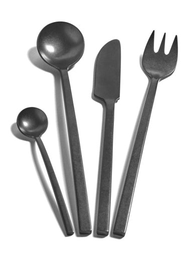 Serax - Marie Michielssen - BESTEKSET 24 PCS BLACK STONE. LA MÈRE