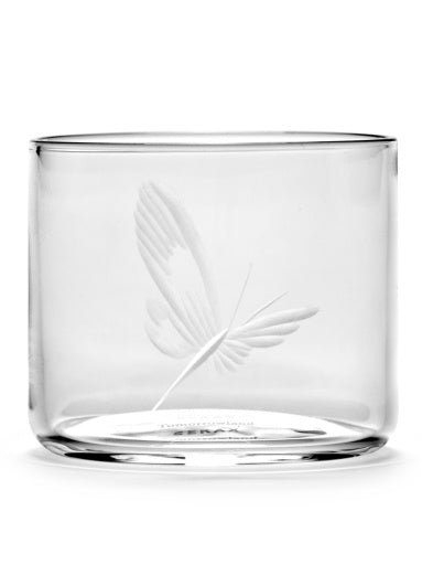 Serax - Tomorrowland - SHOTGLAS DIFFERENT ENGRAVEMENTS ASS/4