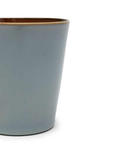 Serax - Anita Le Grelle - CONISCHE BEKER M MISTY GREY/SMOKY BLUE