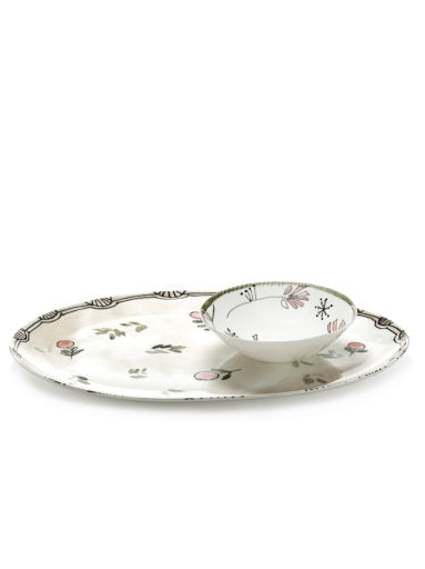 Serax - Marni - OVALEN BORD °2 L MIRTILLO NUDE MF