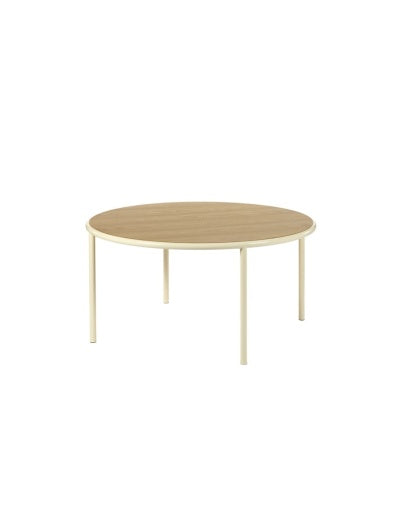 HOUTEN TAFEL ROND L IVOOR EIK