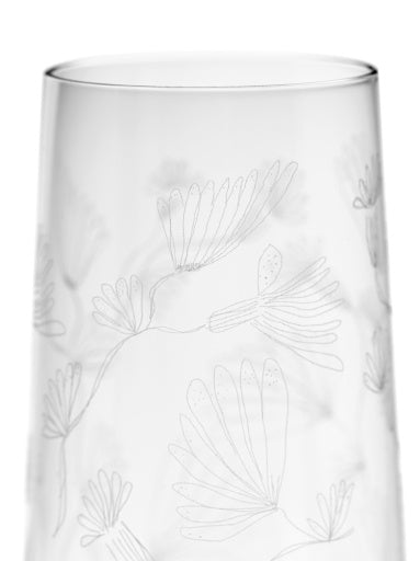 Serax - Marni - CHAMPAGNEGLAS CAMELIA AUBERGINE MF