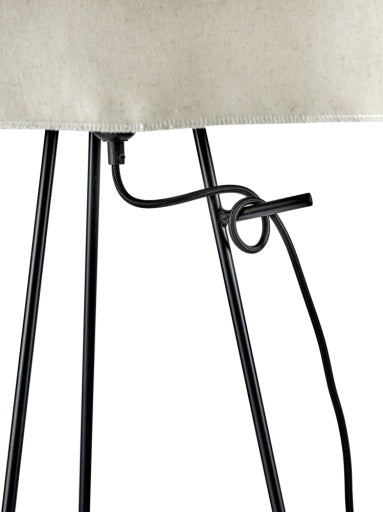 Serax - Paul Stefan Gross - STAANLAMP L ZWART BEIGE NOMAD