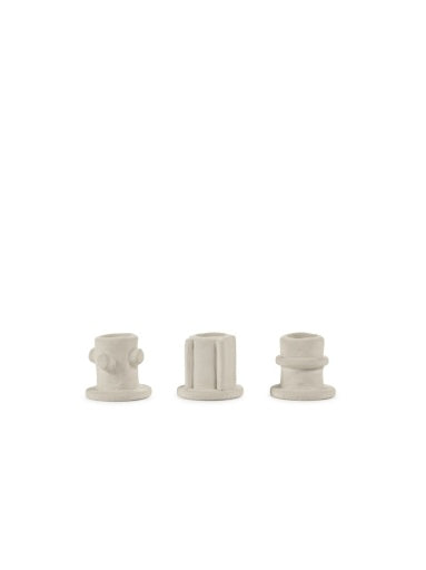 Serax - Marie Michielssen - KANDELAAR 01 ASS/3 BEIGE MOLLY