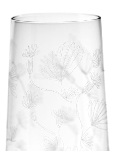 Serax - Marni - CHAMPAGNEGLAS CAMELIA AUBERGINE MF