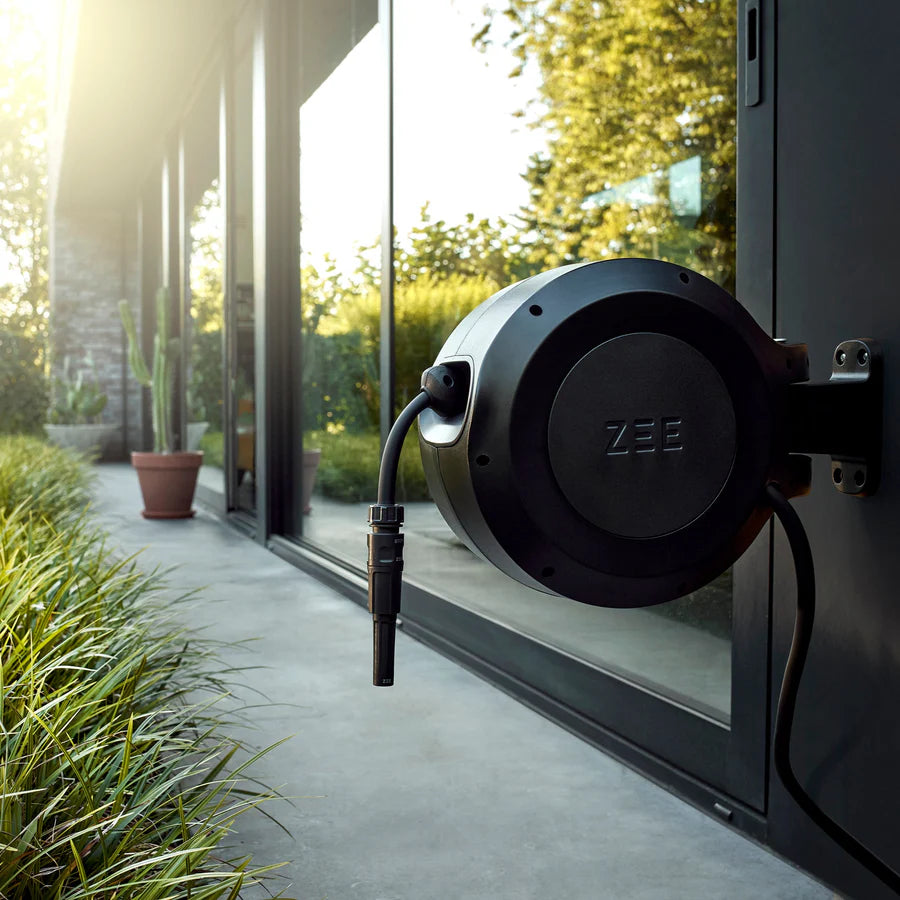 Mirtoon slanghaspel 10m Zwart